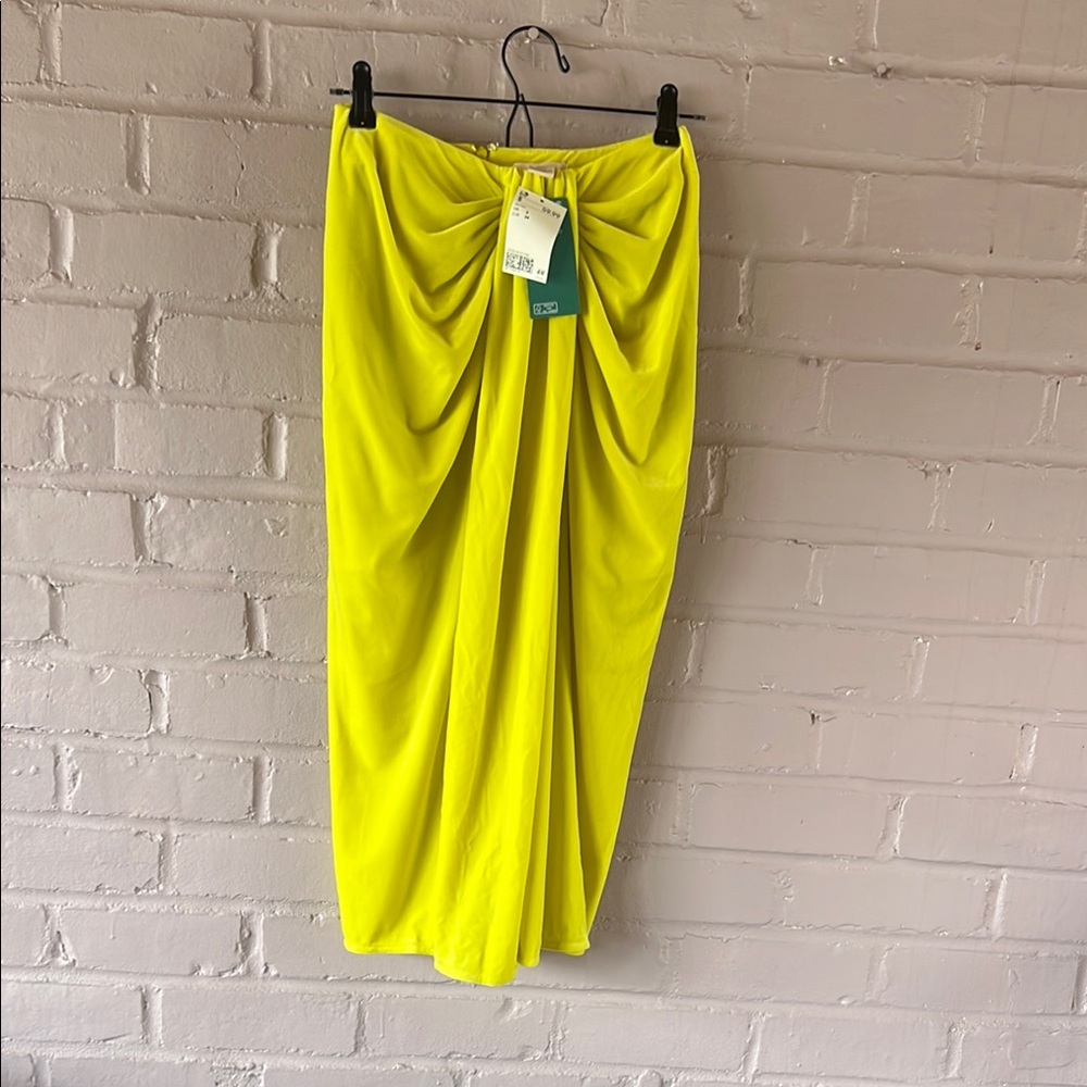 Vibrant Yellow Skirt